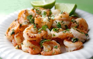 Shrimp with Cilantro and Lime